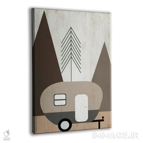 تابلو سفر ماجراجویانه اول اثر آنا کوآچ - نمای پرسپکتیو محصول