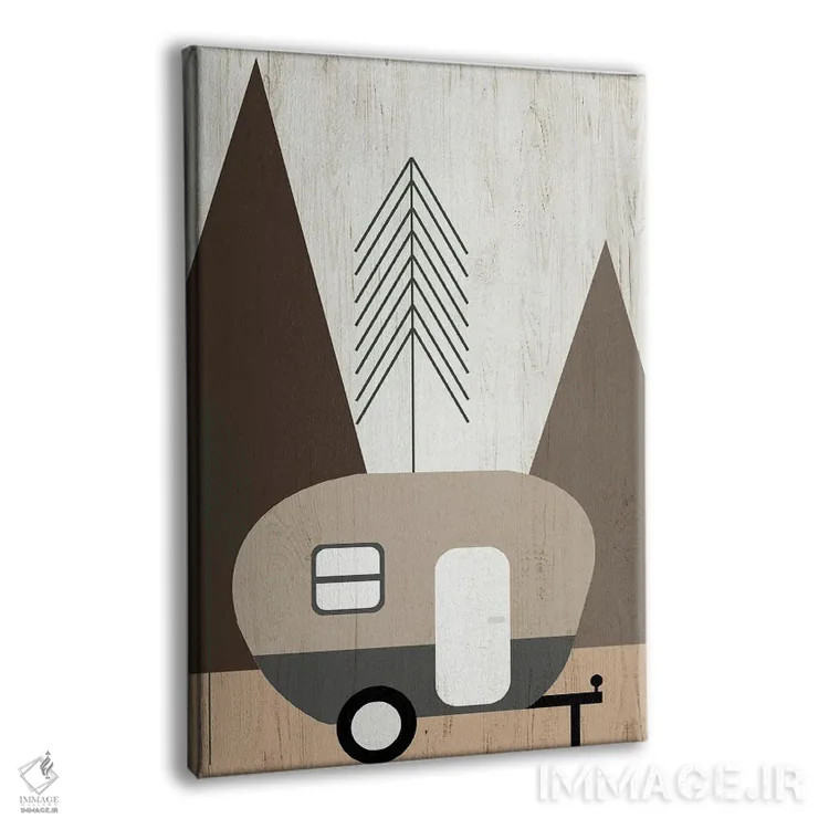 تابلو سفر ماجراجویانه اول اثر آنا کوآچ - نمای پرسپکتیو محصول