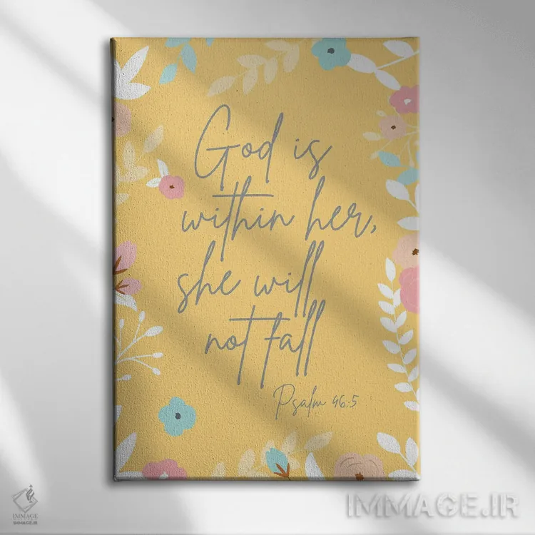 تابلو راهنمایی معنوی اول اثر آنا کوآچ - نمای روبهرو روی دیوار