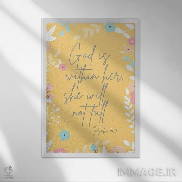 تابلو راهنمایی معنوی اول اثر آنا کوآچ - نمای قابدار سفید