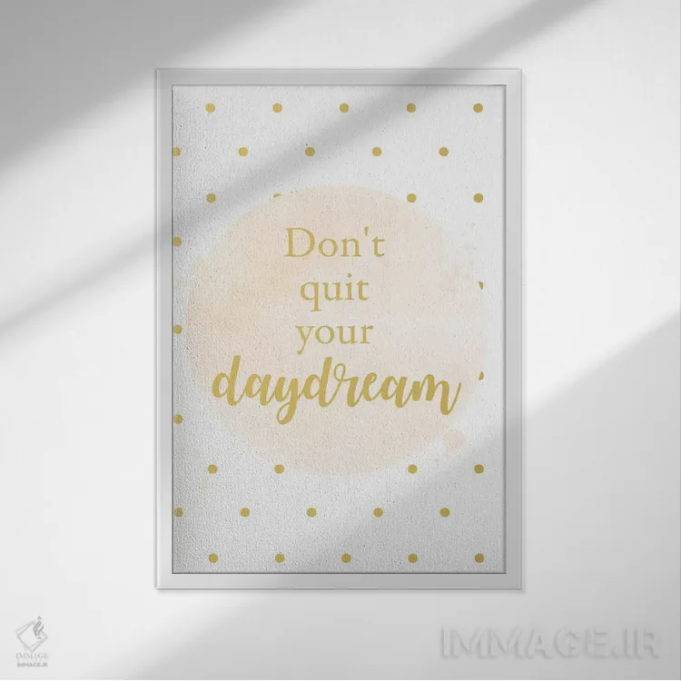 تابلو خیالپردازی اثر آنا کوآچ - نمای قابدار سفید