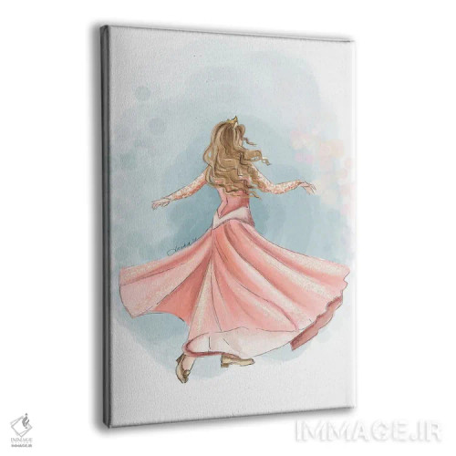 تابلو آرورا با پایان خوش (پرنسس) اثر آنریکا برسلر - نمای پرسپکتیو محصول