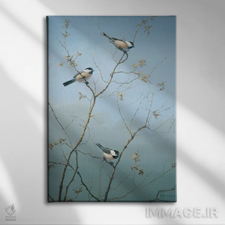 تابلو چرخریسکهای راهزن اثر اندرسون آرت (گروه هنری) - نمای روبهرو روی دیوار