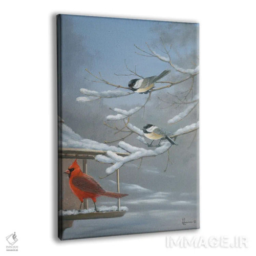 تابلو تقابل کارباورال و چرخریسک اثر اندرسون آرت (گروه هنری) - نمای پرسپکتیو محصول