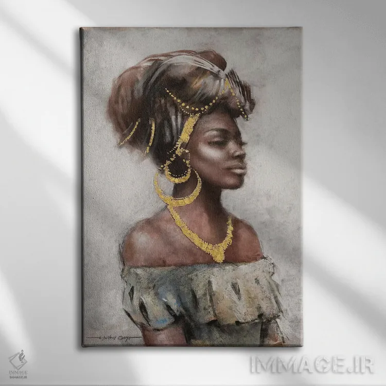 تابلو زیبایی و ظرافت اثر ای. آنتونی اورم - نمای روبهرو روی دیوار