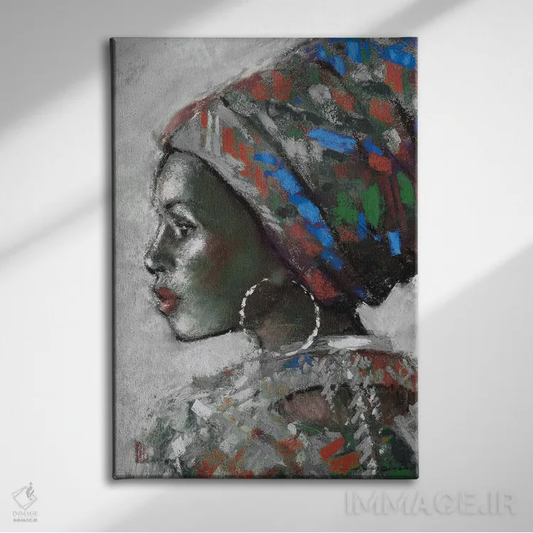 تابلو زیبا آراستهشده (شماره ۲) اثر ای. آنتونی اورم - نمای روبهرو روی دیوار