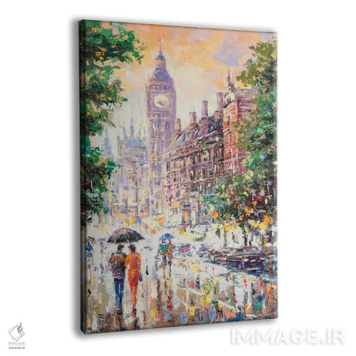 تابلو لندن (شهر) اثر آندره اوستاپچوک - نمای پرسپکتیو محصول