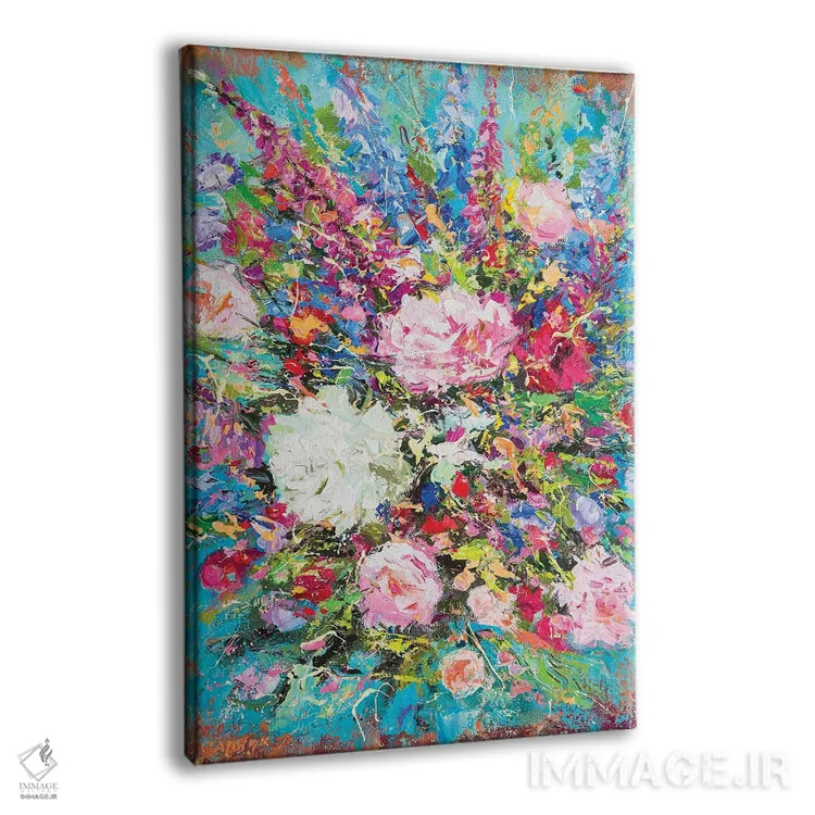 تابلو دستهگل اثر آندره اوستاپچوک - نمای پرسپکتیو محصول