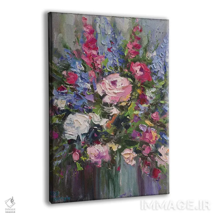 تابلو دستهگل (شماره ۷) اثر آندره اوستاپچوک - نمای پرسپکتیو محصول