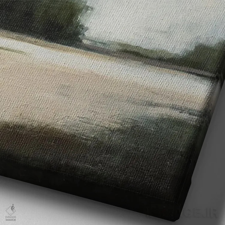 تابلو سنورا (شماره ۲) اثر الکس اودنورالوف - نمای نزدیک بافت بوم