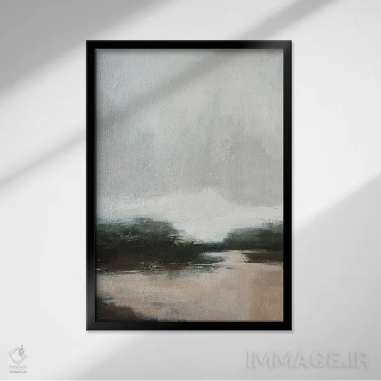 تابلو سنورا (شماره ۱) اثر الکس اودنورالوف - نمای قابدار مشکی