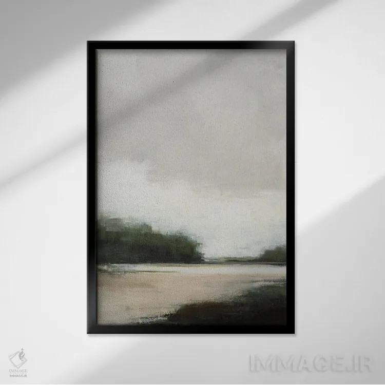 تابلو سنورا (شماره ۲) اثر الکس اودنورالوف - نمای قابدار مشکی