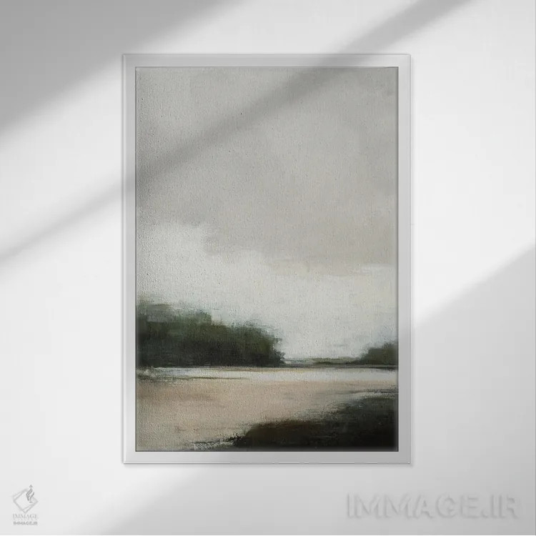 تابلو سنورا (شماره ۲) اثر الکس اودنورالوف - نمای قابدار سفید