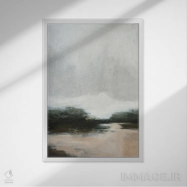 تابلو سنورا (شماره ۱) اثر الکس اودنورالوف - نمای قابدار سفید