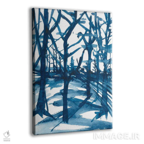 تابلو جنگل صبح آرام اثر آنا اوز - نمای پرسپکتیو محصول