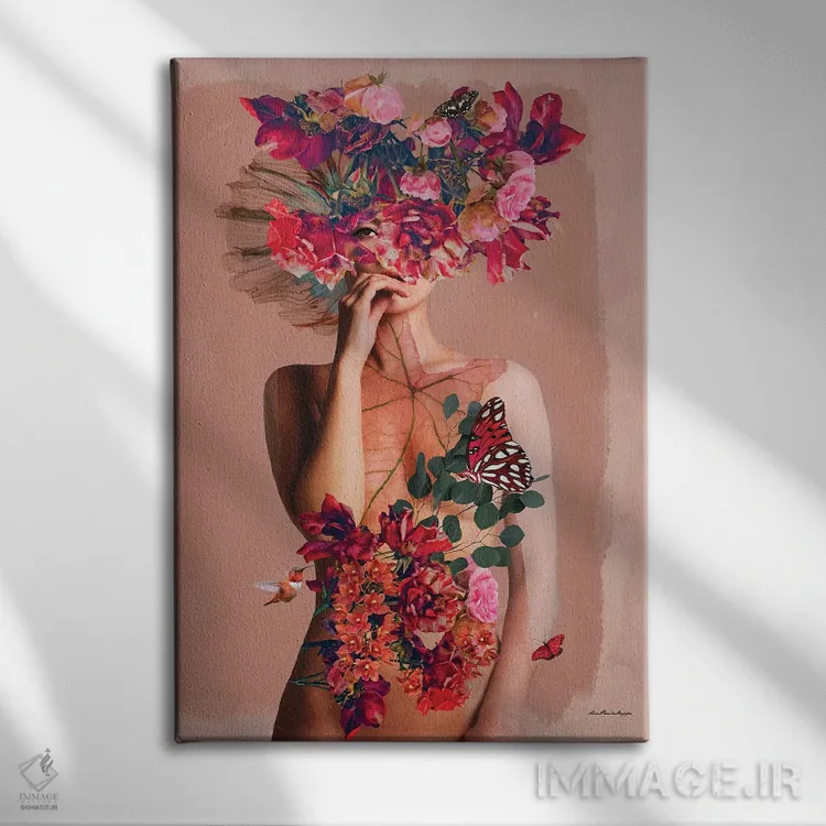 تابلو میچل (نام خاص) اثر آنا پائولا هوپه - نمای روبهرو روی دیوار