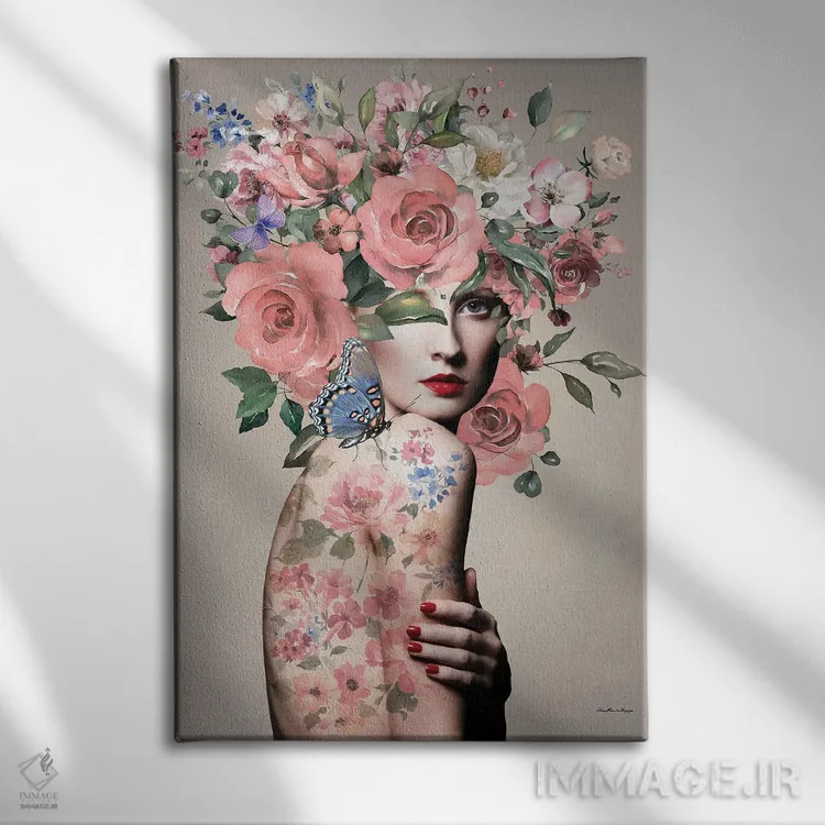 تابلو کارین (نام خاص) اثر آنا پائولا هوپه - نمای روبهرو روی دیوار