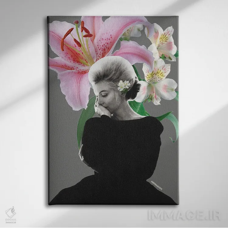 تابلو دوشیزه مرلین مونرو اثر آنا پائولا هوپه - نمای روبهرو روی دیوار