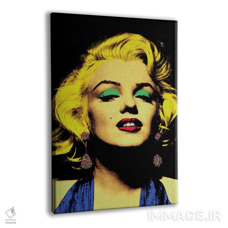 تابلو گوشوارههای مرلین اثر آنا پائولا هوپه - نمای پرسپکتیو محصول