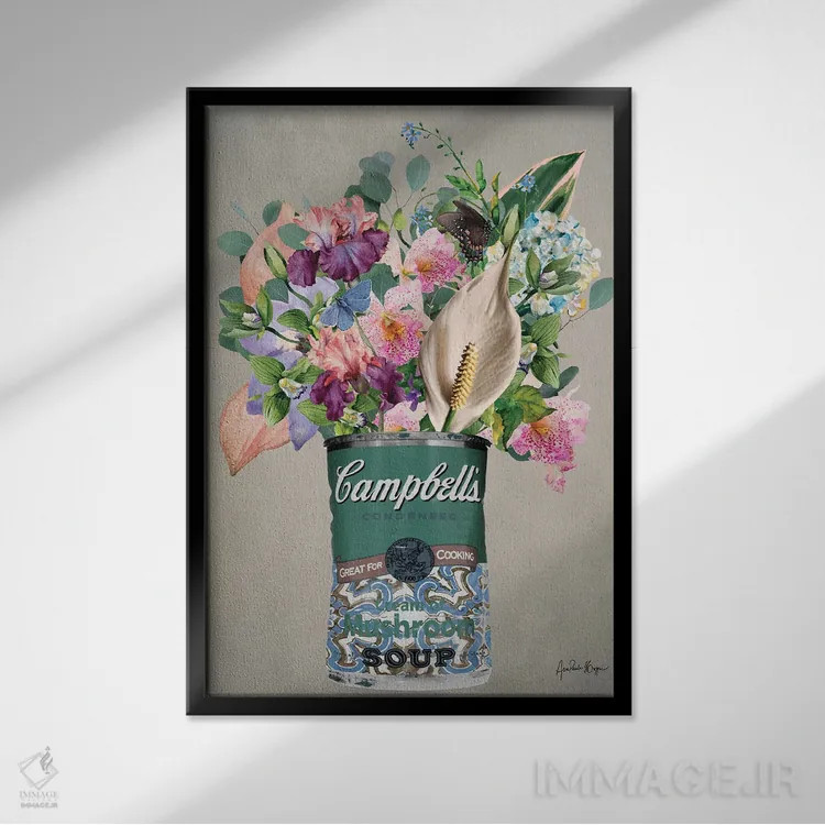 تابلو کمپبلز ریولی (نام خاص/محل یا اثر هنری) اثر آنا پائولا هوپه - نمای قابدار مشکی