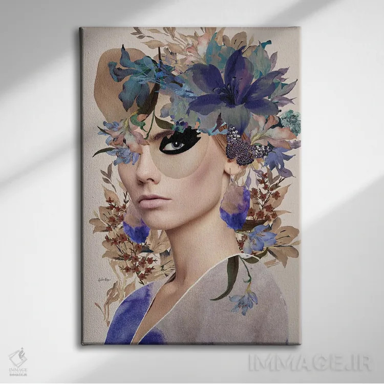 تابلو ماگنولیا (گل) اثر آنا پائولا هوپه - نمای روبهرو روی دیوار