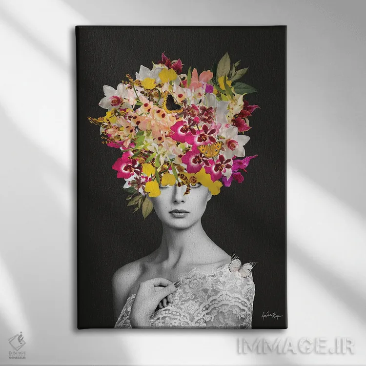 تابلو ال (نام خاص) اثر آنا پائولا هوپه - نمای روبهرو روی دیوار