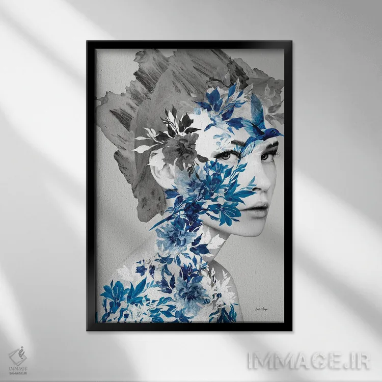 تابلو راولو (شهر یا محل) اثر آنا پائولا هوپه - نمای قابدار مشکی