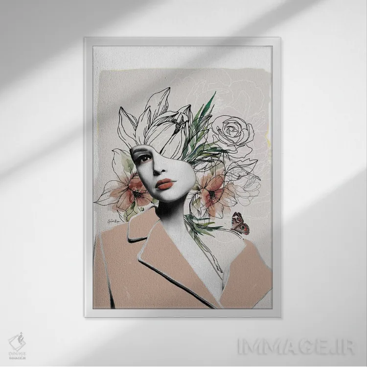 تابلو فازانو (نام خاص/محل) اثر آنا پائولا هوپه - نمای قابدار سفید