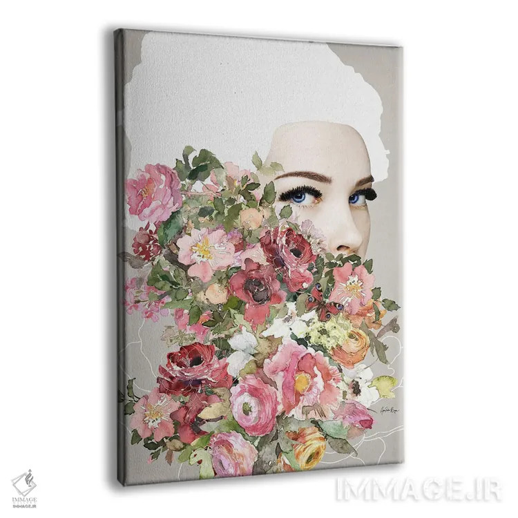 تابلو شکوفه اثر آنا پائولا هوپه - نمای پرسپکتیو محصول