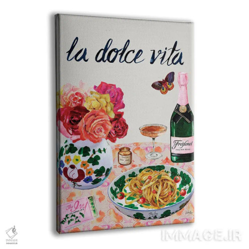 تابلو The Ivy LA (رستوران معروف لسآنجلس) اثر آنا پائولا هوپه - نمای پرسپکتیو محصول