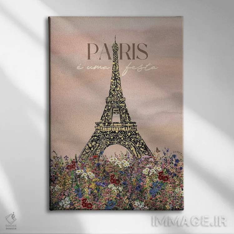 تابلو همینگوی (نویسنده) اثر آنا پائولا هوپه - نمای روبهرو روی دیوار