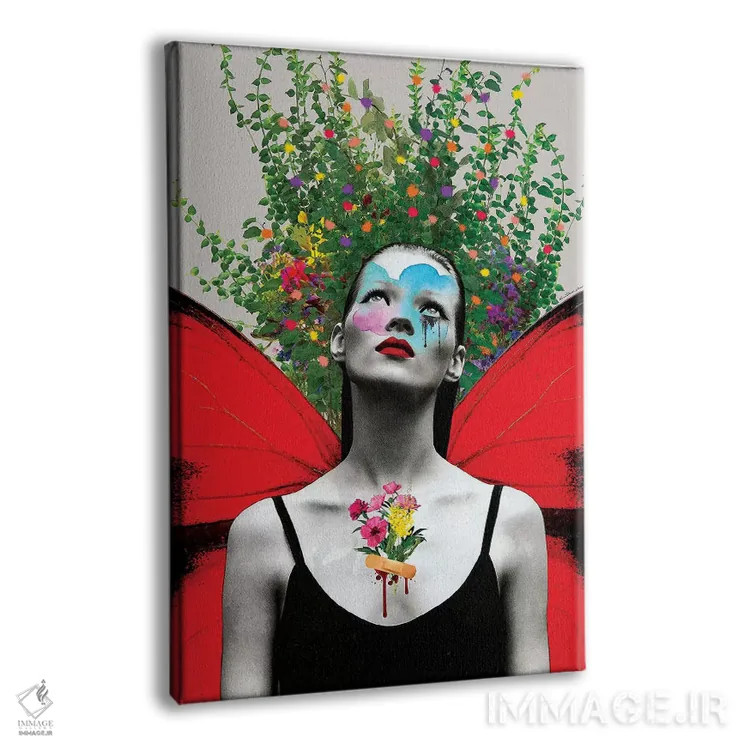 تابلو فریدا فلوریدا اثر آنا پائولا هوپه - نمای پرسپکتیو محصول