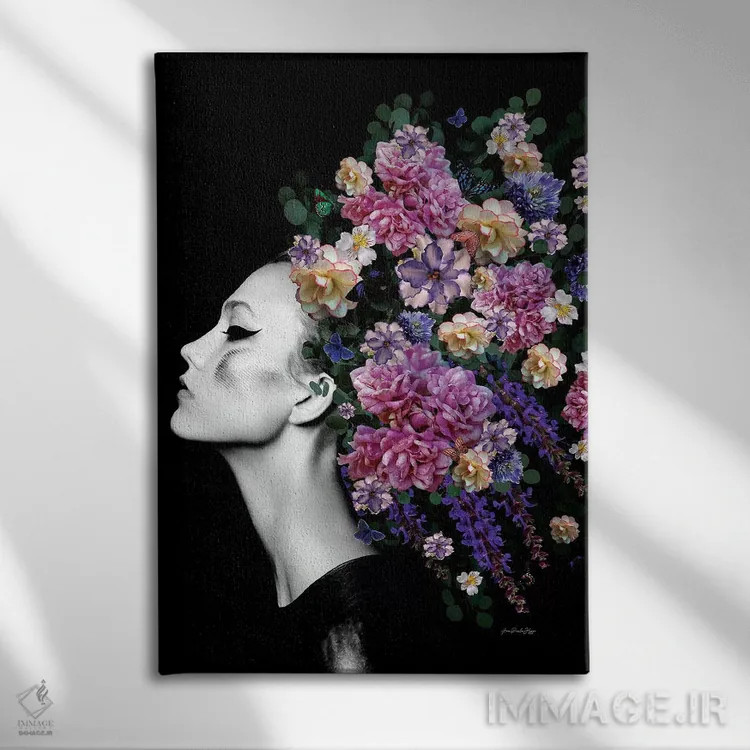 تابلو انسانشناسی اثر آنا پائولا هوپه - نمای روبهرو روی دیوار