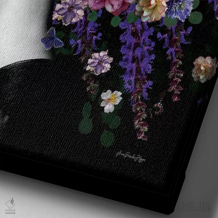 تابلو انسانشناسی اثر آنا پائولا هوپه - نمای نزدیک بافت بوم