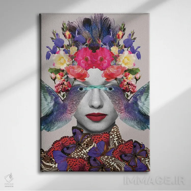 تابلو بیلی میخواند اثر آنا پائولا هوپه - نمای روبهرو روی دیوار