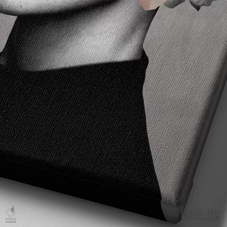 تابلو دخترانی مثل تو اثر آنا پائولا هوپه - نمای نزدیک بافت بوم