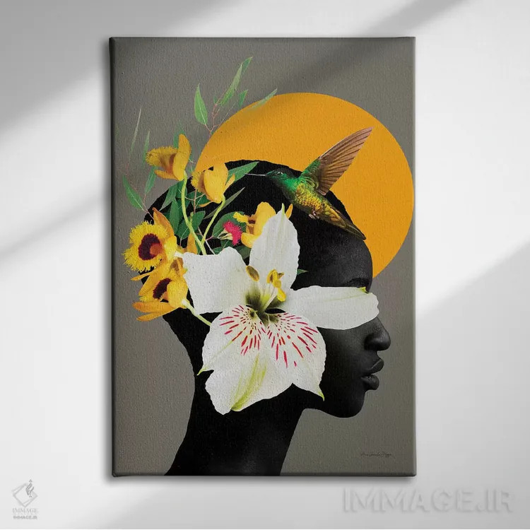 تابلو پیرو اثر آنا پائولا هوپه - نمای روبهرو روی دیوار