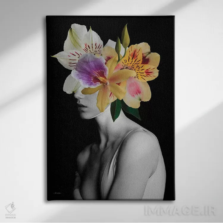 تابلو خانم جونز اثر آنا پائولا هوپه - نمای روبهرو روی دیوار