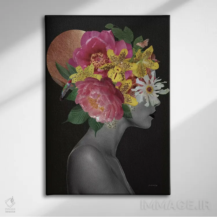 تابلو کورین اثر آنا پائولا هوپه - نمای روبهرو روی دیوار