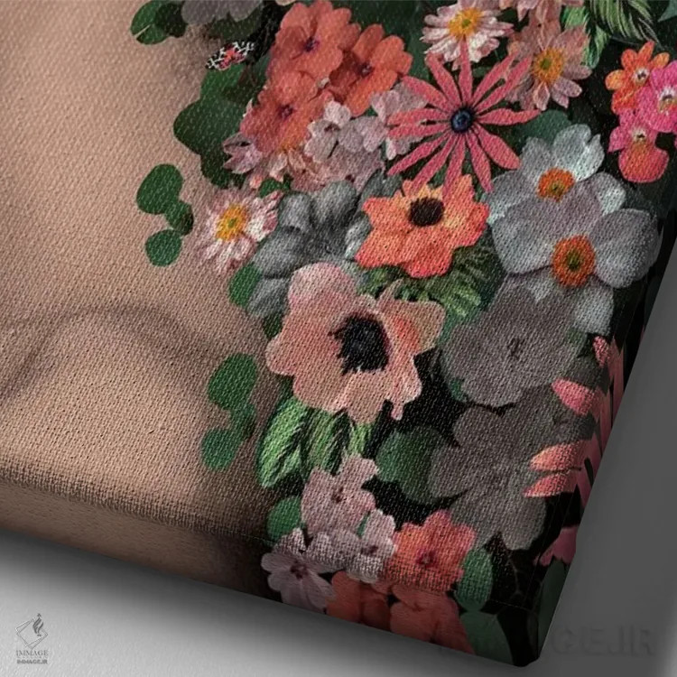 تابلو نائومی اثر آنا پائولا هوپه - نمای نزدیک بافت بوم