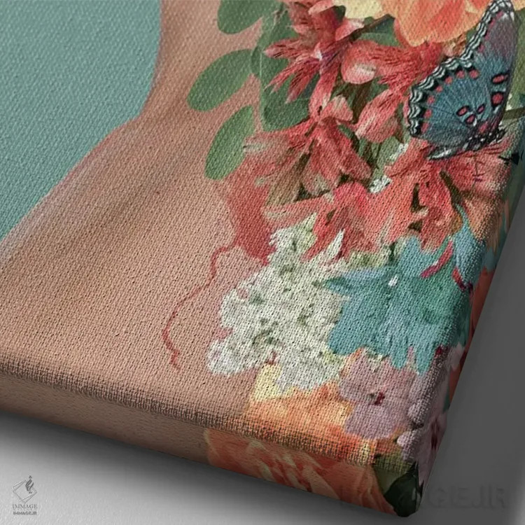 تابلو مارس در پاریس اثر آنا پائولا هوپه - نمای نزدیک بافت بوم