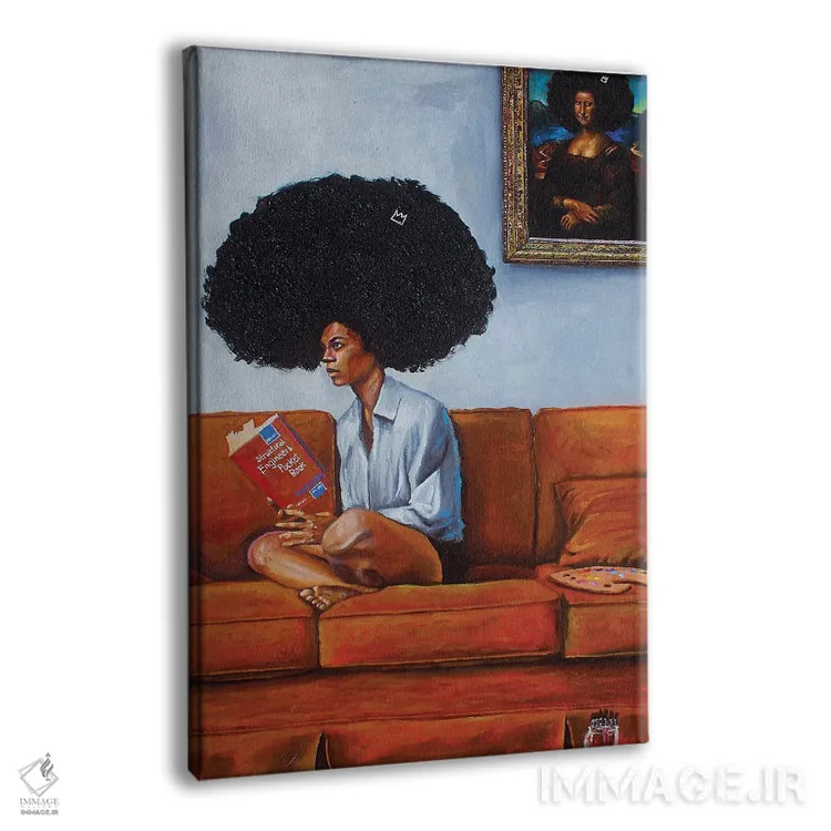 تابلو دوراهی من و من اثر آلو پروسپر - نمای پرسپکتیو محصول