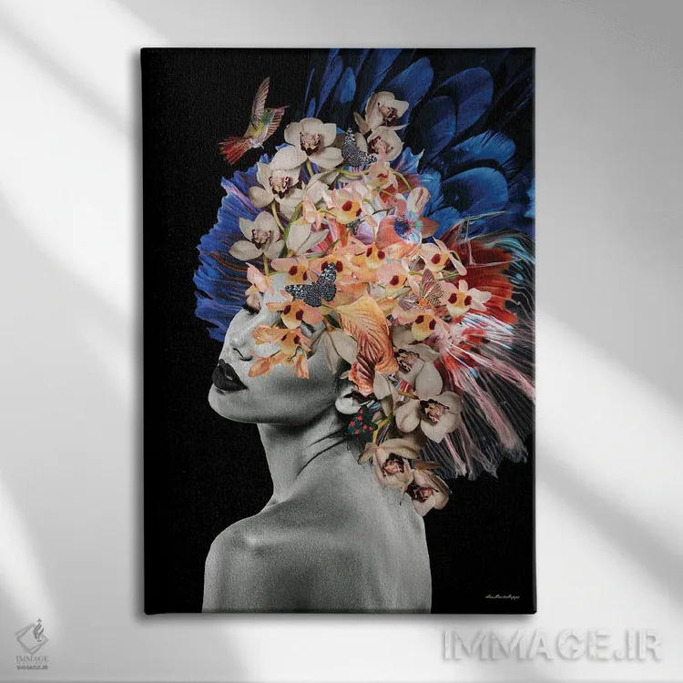 تابلو امیلیانا اثر آنا پائولا هوپه - نمای روبهرو روی دیوار