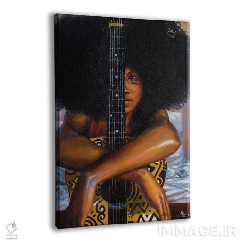 تابلو موسیقی من و من اثر آلو پروسپر - نمای پرسپکتیو محصول