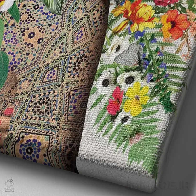 تابلو آنتونلا اثر آنا پائولا هوپه - نمای نزدیک بافت بوم