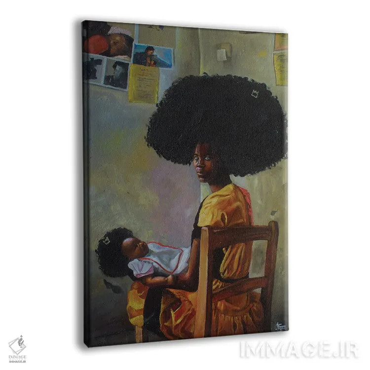 تابلو خواهر من و من اثر آلو پروسپر - نمای پرسپکتیو محصول