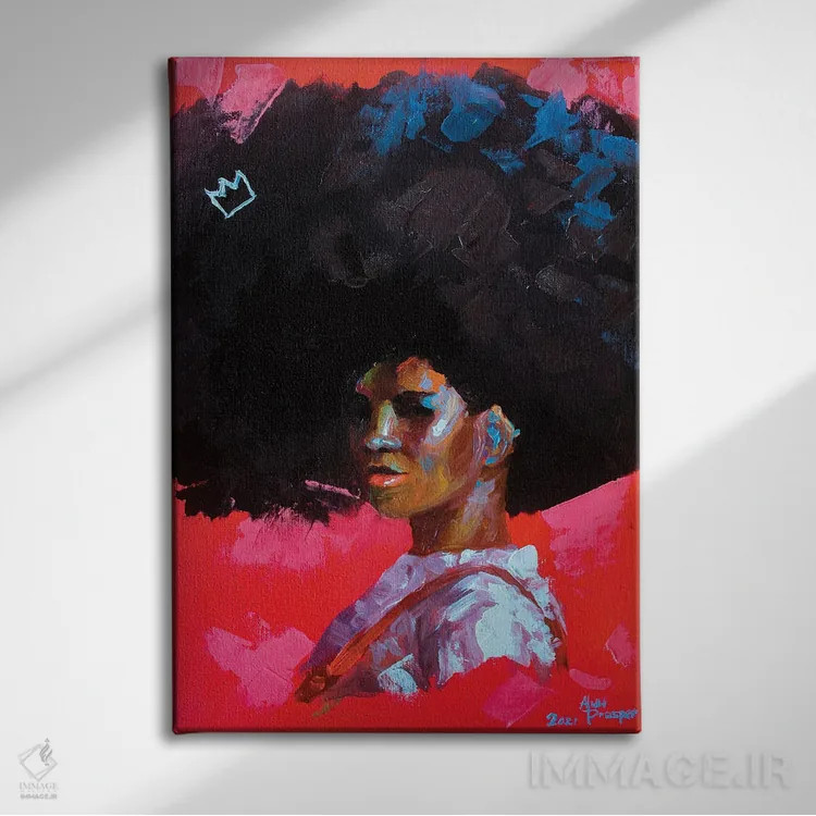 تابلو سیزده اثر آلو پروسپر - نمای روبهرو روی دیوار