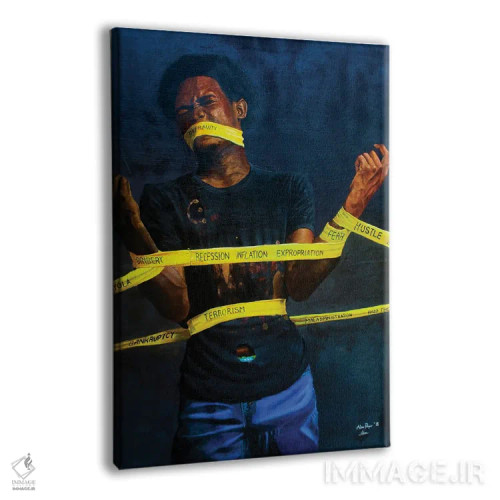 تابلو بیصدا اثر آلو پروسپر - نمای پرسپکتیو محصول