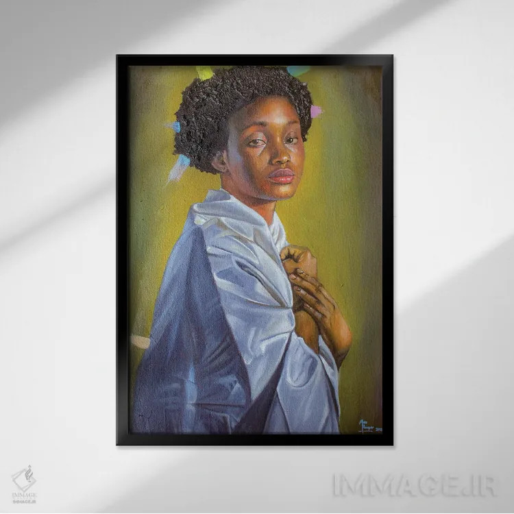 تابلو آنچه تو میبینی اثر آلو پروسپر - نمای قابدار مشکی