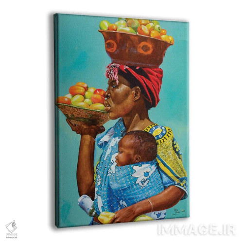 تابلو تلاش و تقلا اثر آلو پروسپر - نمای پرسپکتیو محصول